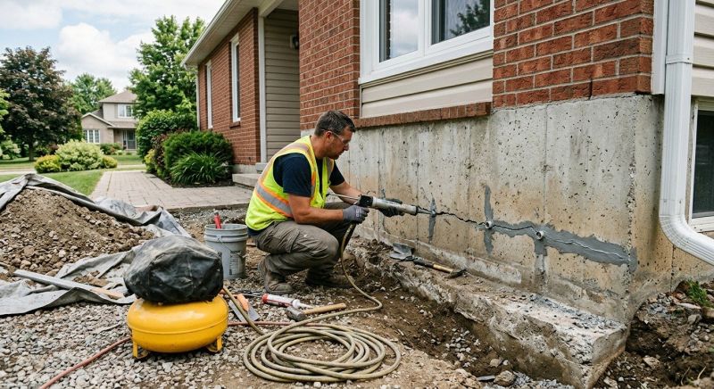 Basement Foundation Repair in West Jordan, UT
