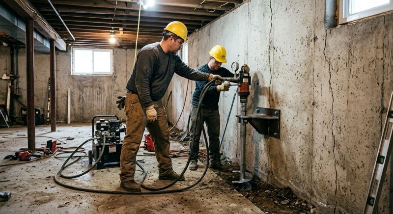 Basement Stabilization in Sandy, UT