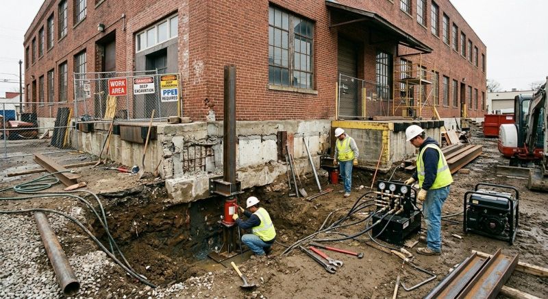 Building Foundation Repair in Bountiful, UT