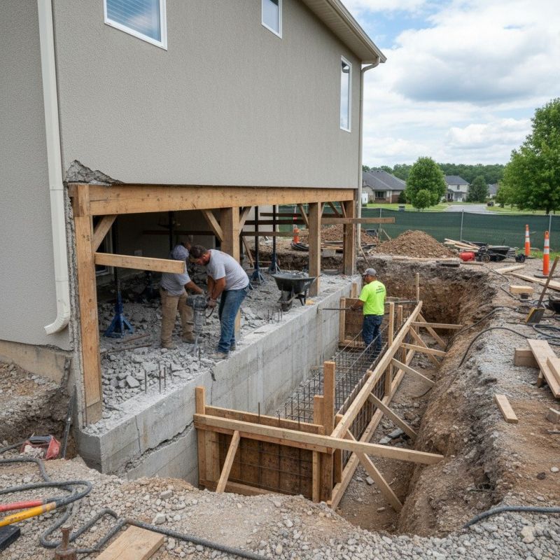 Building Foundation Repair in Midvale, UT