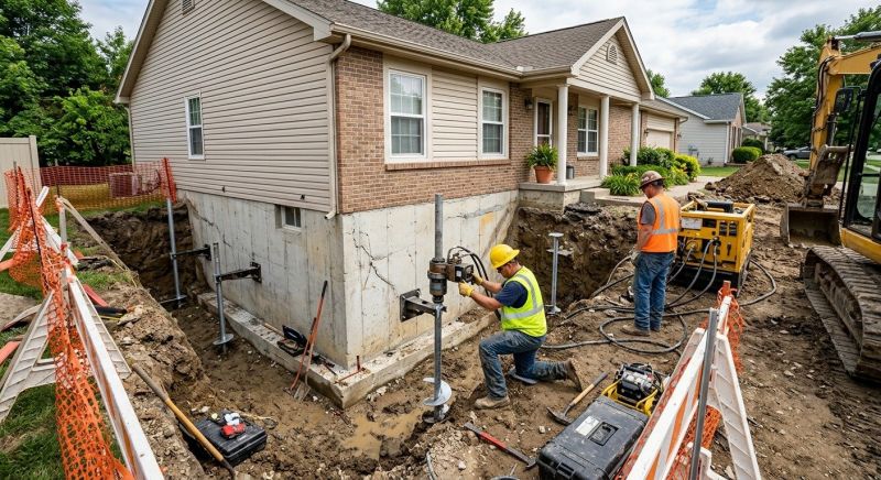 Building Foundation Repair in Midway, UT
