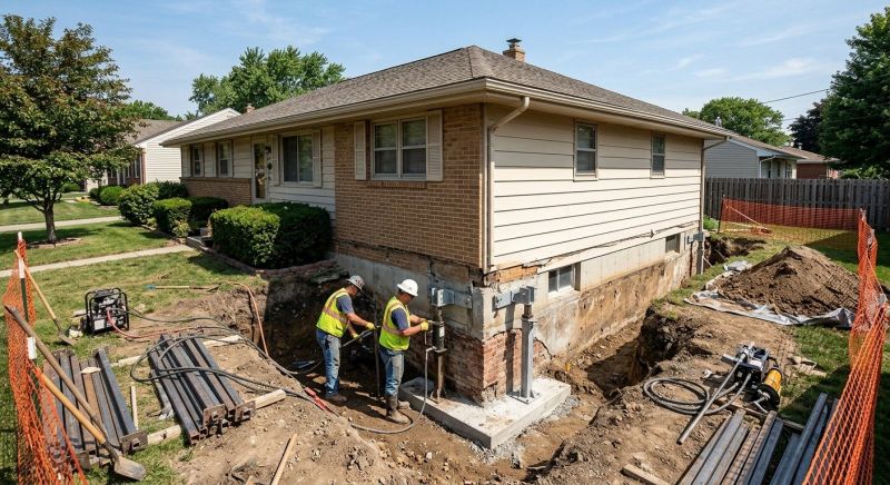 Building Foundation Repair in West Jordan, UT