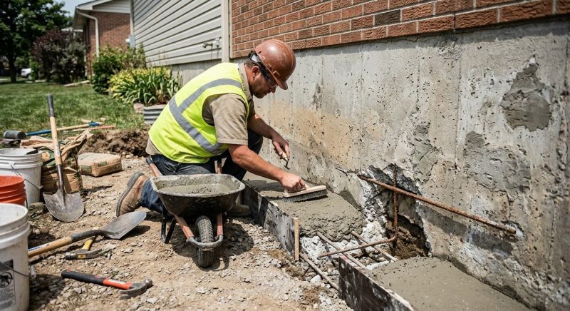 Concrete Foundation Repair in Lehi, UT