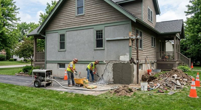 Concrete Foundation Repair in Provo, UT
