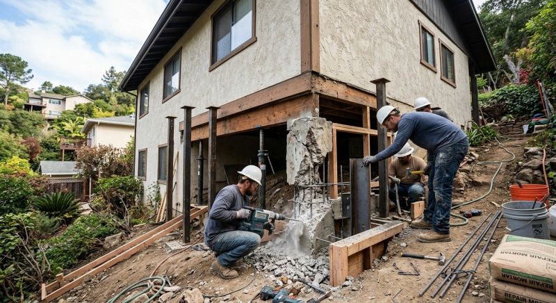 Concrete Foundation Repair in Provo, UT
