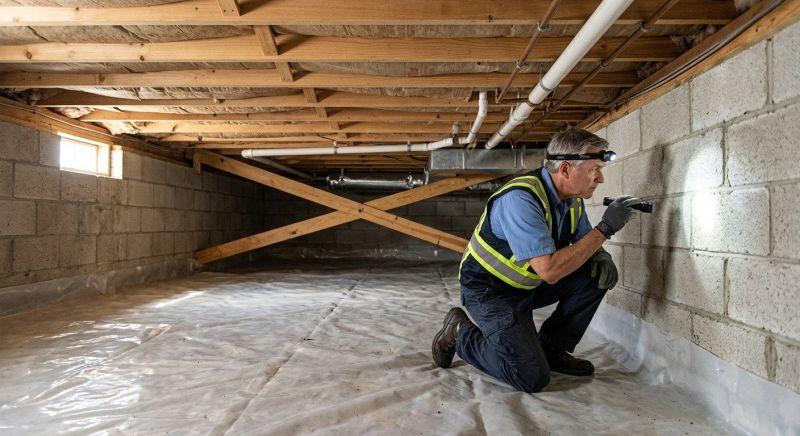 Crawl Space Leveling in Sandy, UT