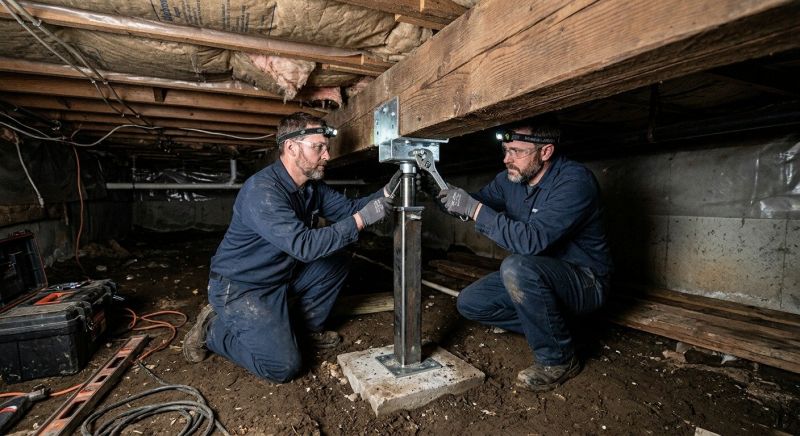 Crawlspace Foundation Repair in Bountiful, UT