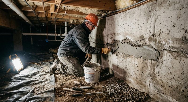 Crawlspace Foundation Repair in Centerville, UT