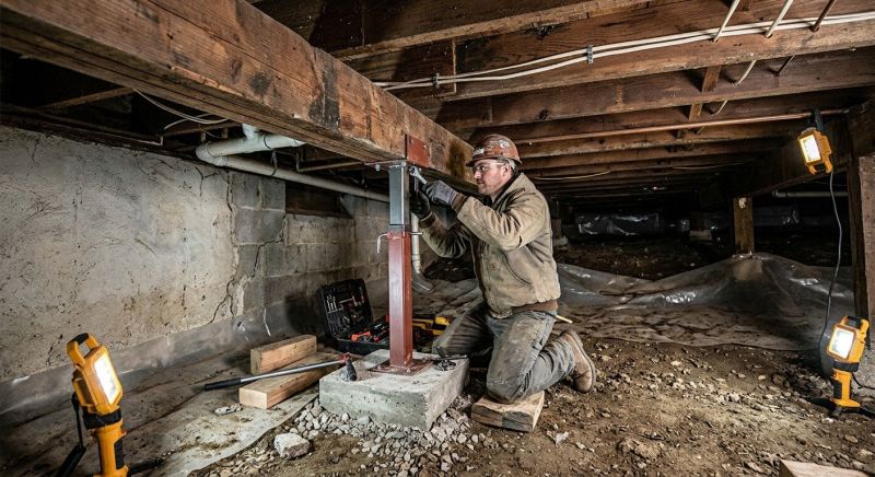 Crawlspace Foundation Repair in Park City, UT