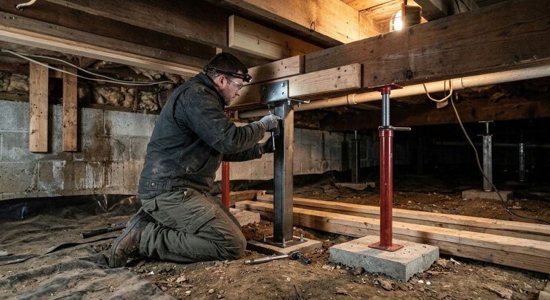 Crawlspace Structural Repair in Sandy, UT