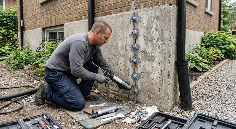 Foundation Crack Repair in Midway, UT