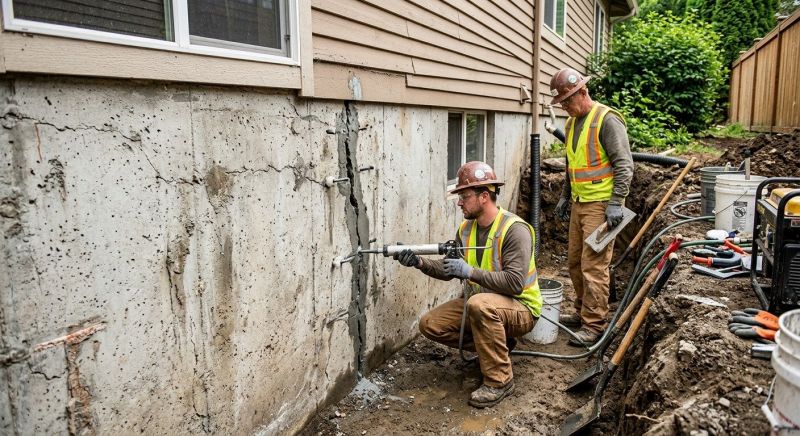 Foundation Cracks Repair in Sandy, UT