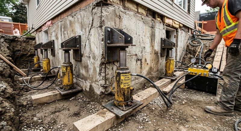 Foundation Jacking in Lehi, UT