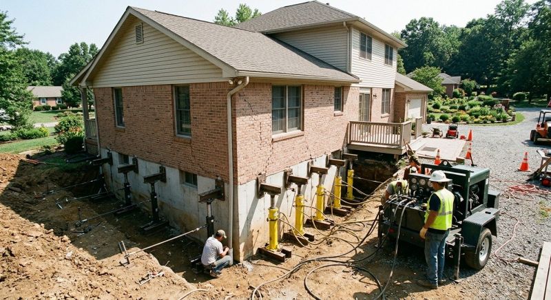 Foundation Jacking in Sandy, UT