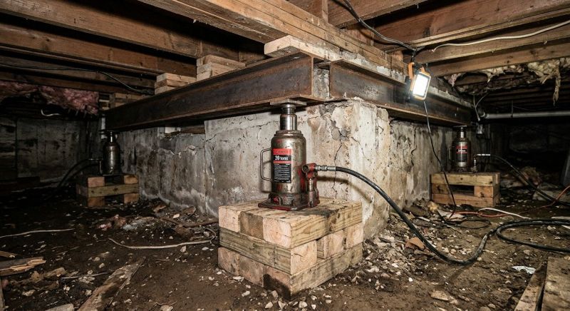 Foundation Jacking in North Salt Lake, UT