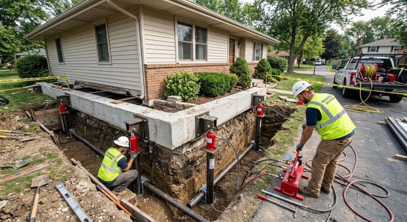 Foundation Jacking in Utah County, UT