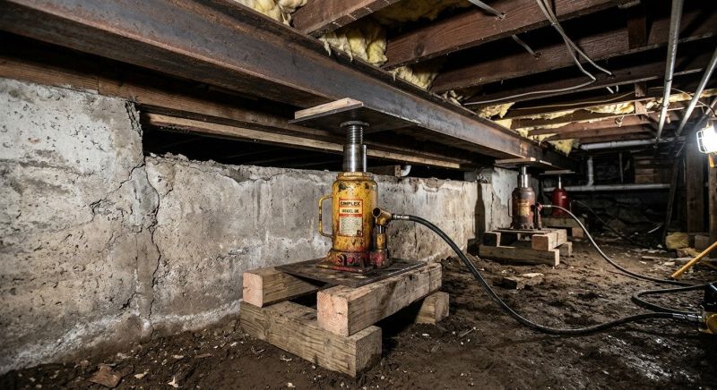 Foundation Jacking in West Jordan, UT