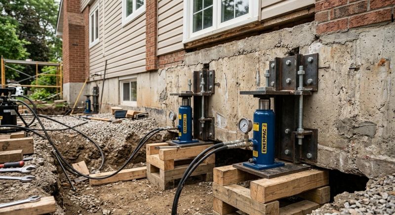 Foundation Jacking in Woods Cross, UT