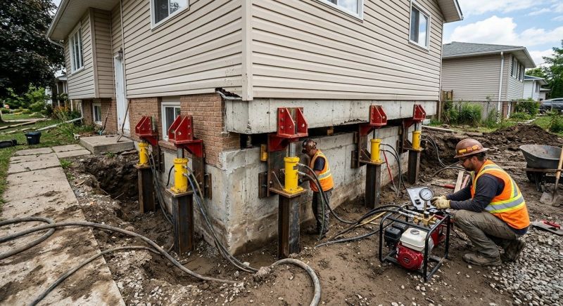 Foundation Lifting in Draper, UT