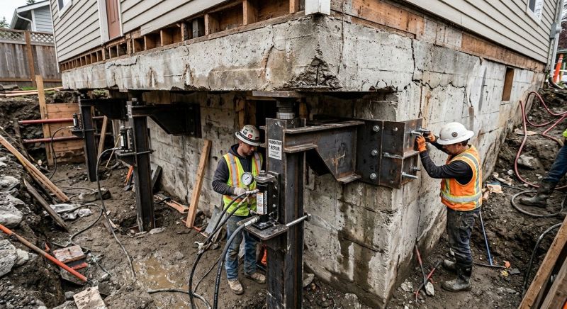 Foundation Lifting in Summit County, UT