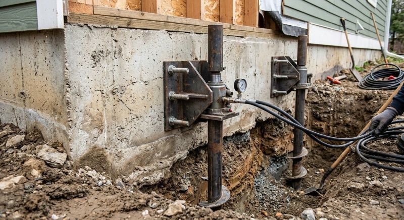 Foundation Pier Leveling in Sandy, UT