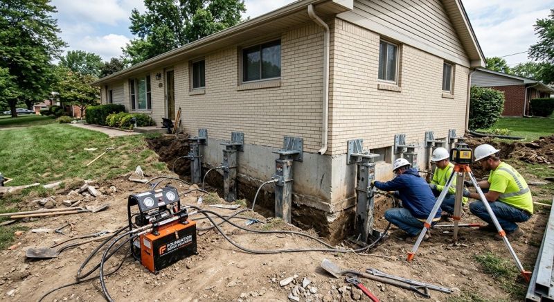 Foundation Pier Leveling in Sandy, UT