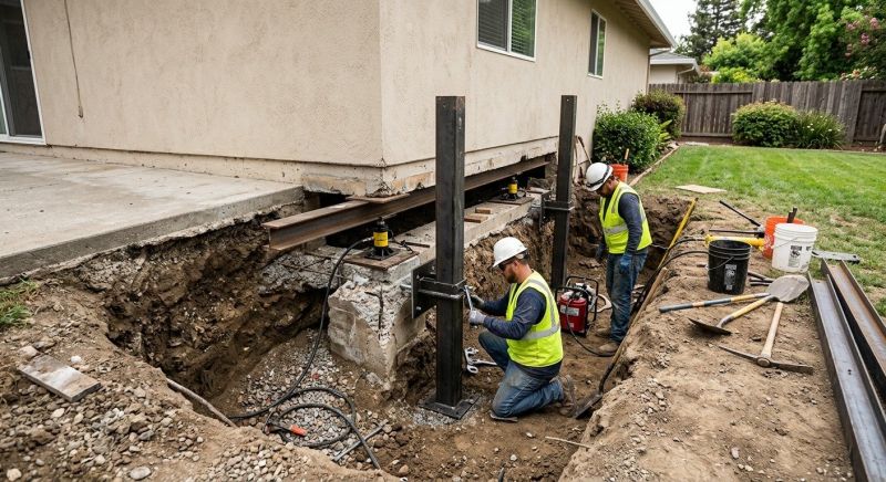 Foundation Pier Repair in Sandy, UT
