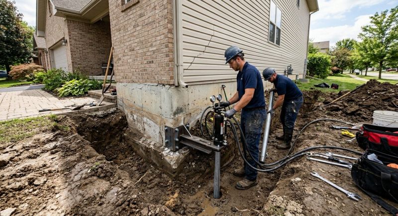 Foundation Settlement Repair in Sandy, UT