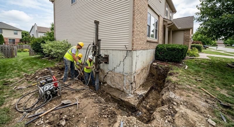 Foundation Stabilizing in Lehi, UT