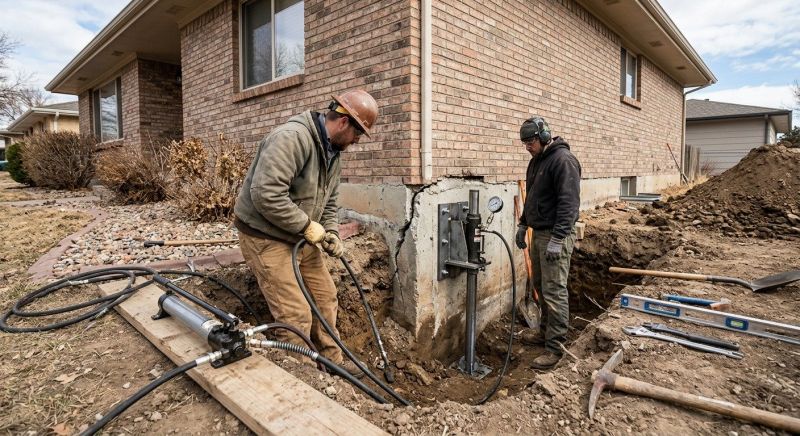 Foundation Stabilizing in Millcreek, UT