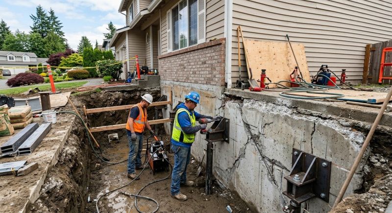 Foundation Structural Repair in Orem, UT