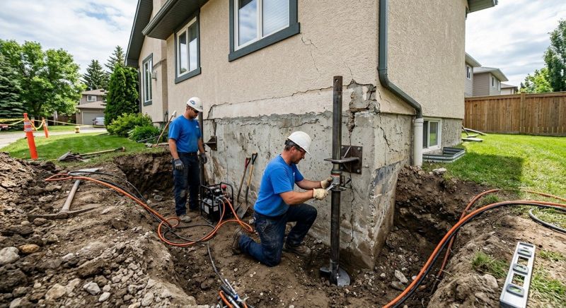 Helical Piers Installation in Sandy, UT
