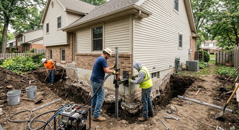Home Foundation Repair in Draper, UT