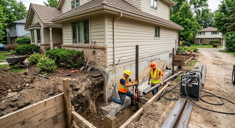 House Foundation Repair in Sandy, UT