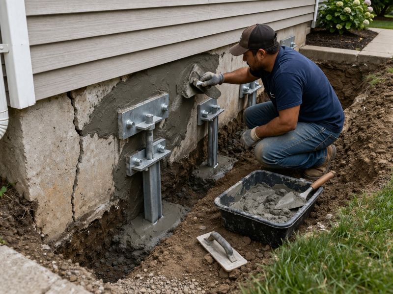 House Foundation Repair in Magna, UT