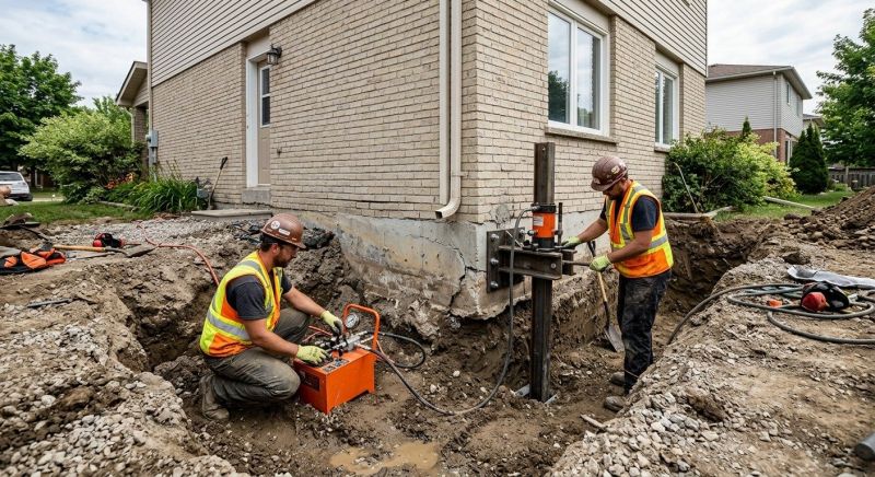 Sinking Foundation Lifting in Sandy, UT