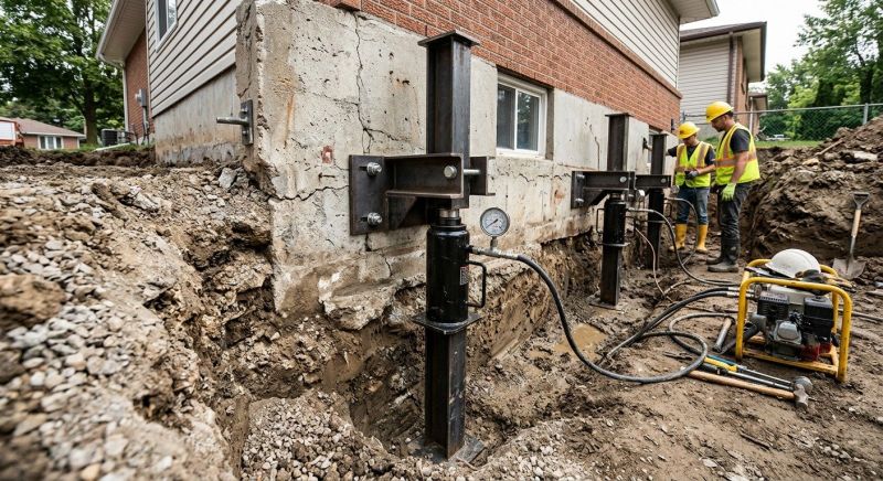 Sinking Foundation Lifting in Sandy, UT