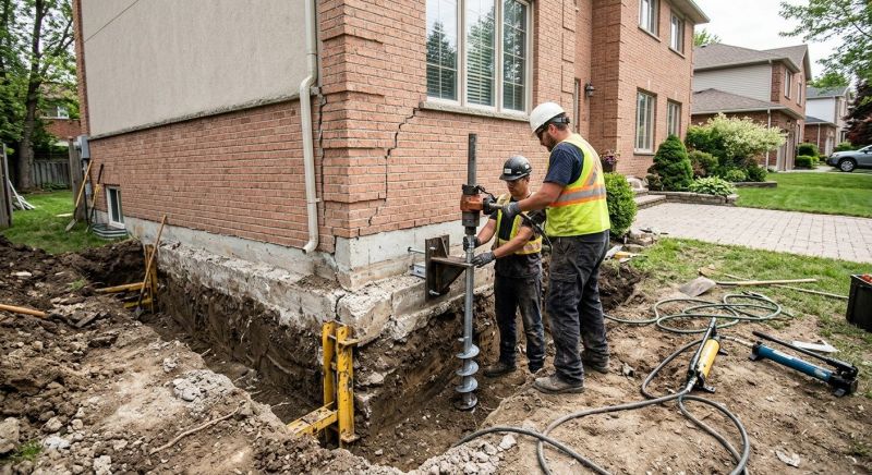 Sinking Foundation Repair in Orem, UT