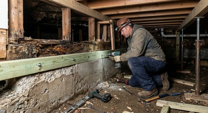 Sinking Foundation Repair in South Jordan, UT