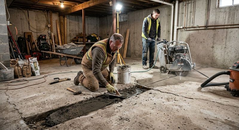 Slab Foundation Repair in Sandy, UT