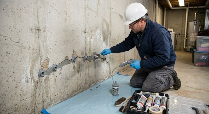 Structural Crack Repair in Sandy, UT