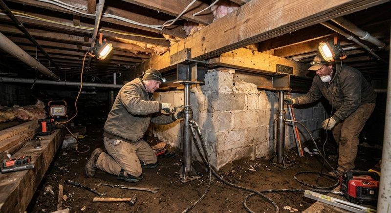 Structural Foundation Repair in Centerville, UT