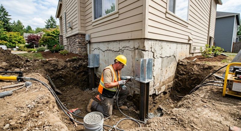 Structural Foundation Repair in Midvale, UT