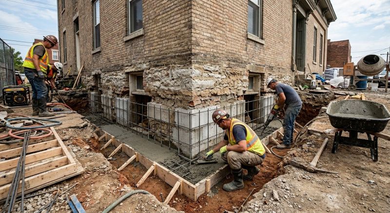 Underpinning Repair in Sandy, UT
